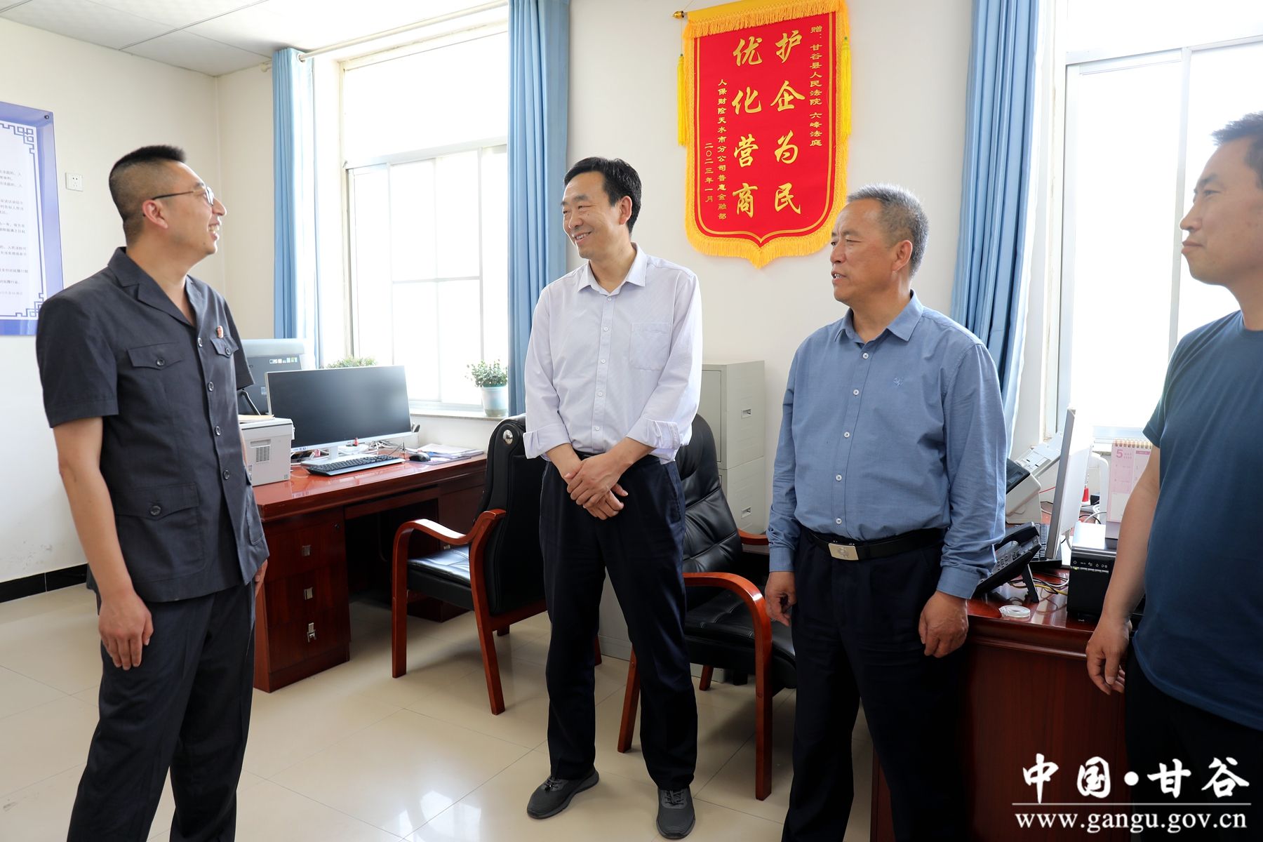 甘谷县政协专题调研全县主动创稳工作开展情况