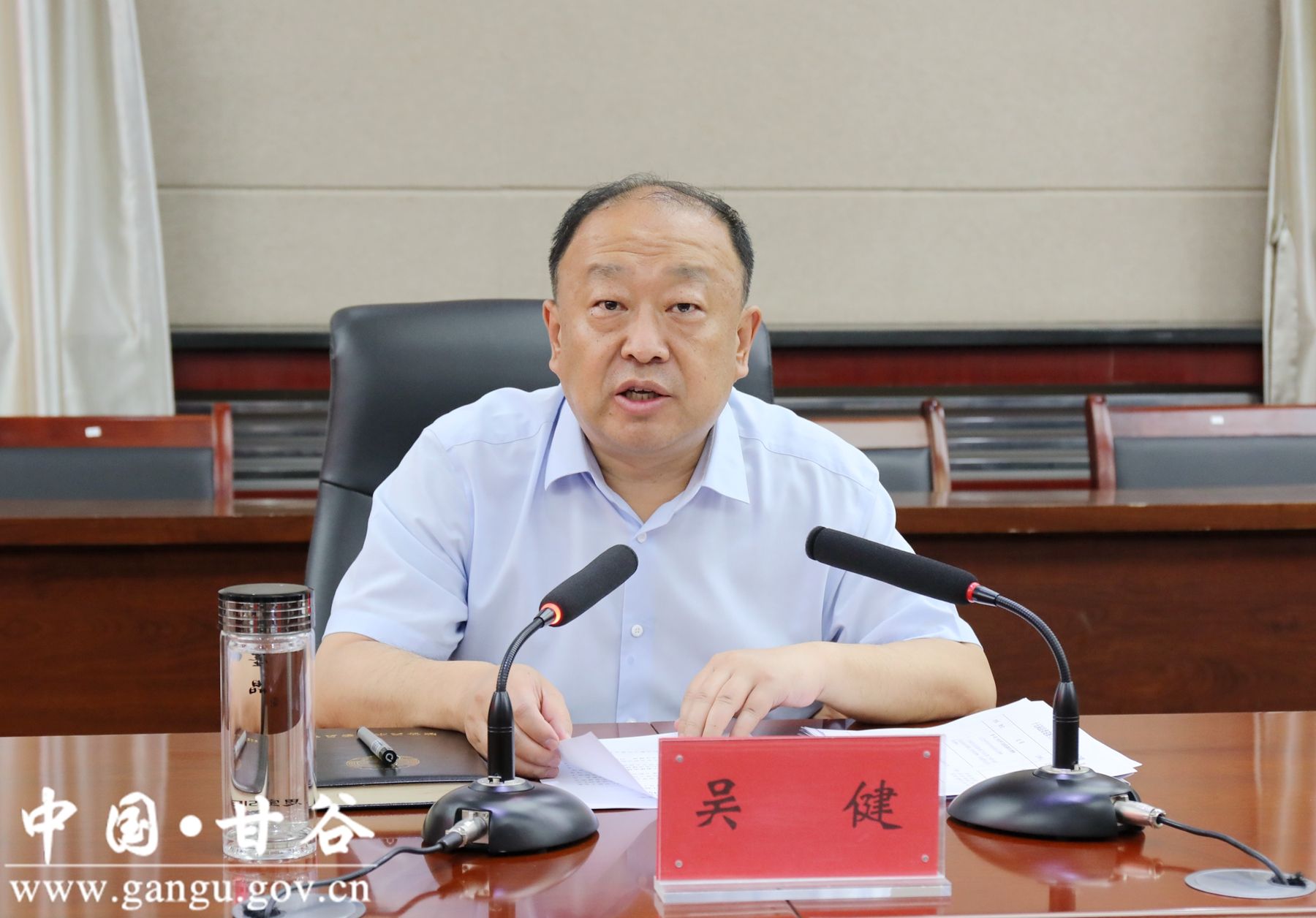 吴健主持召开十五届县委巡察工作领导小组第十次会议