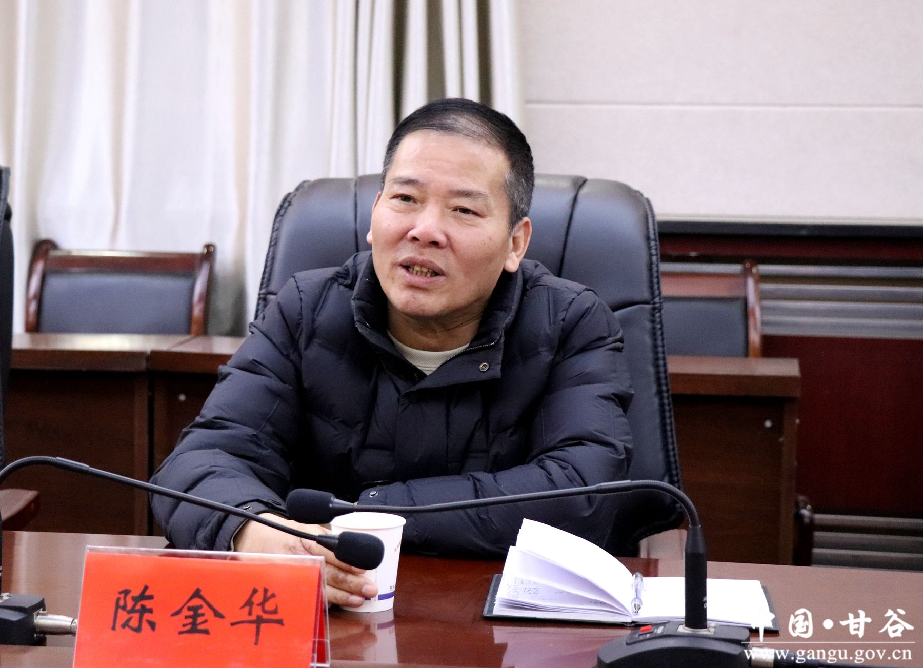 浙江台州立剀生态农业发展有限公司董事长陈金华一行来甘谷县考察旅游